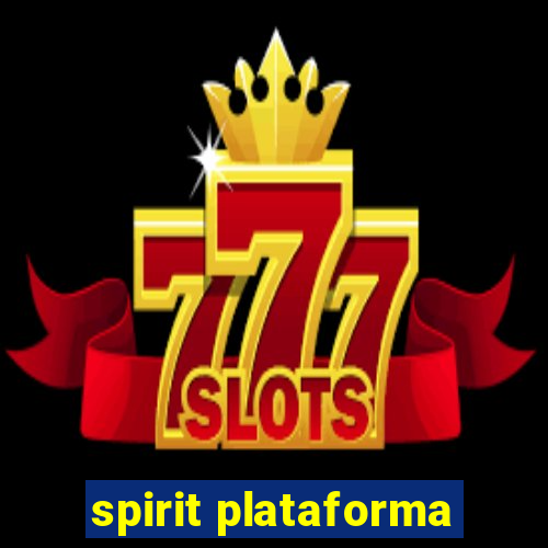 spirit plataforma